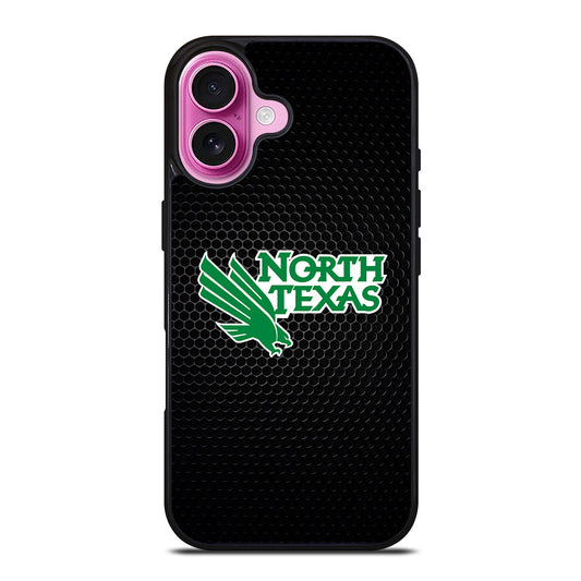 NORTH TEXAS MEAN GREEN METAL ICON iPhone 16 Plus Case Cover