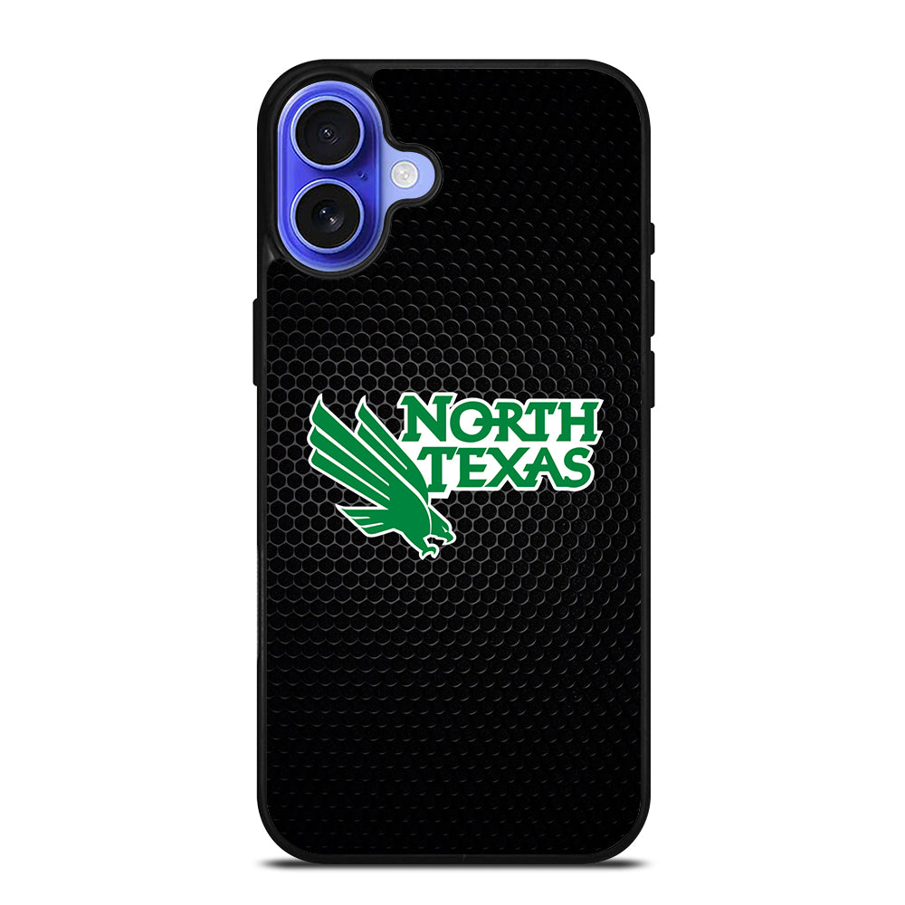 NORTH TEXAS MEAN GREEN METAL ICON iPhone 16 Case Cover