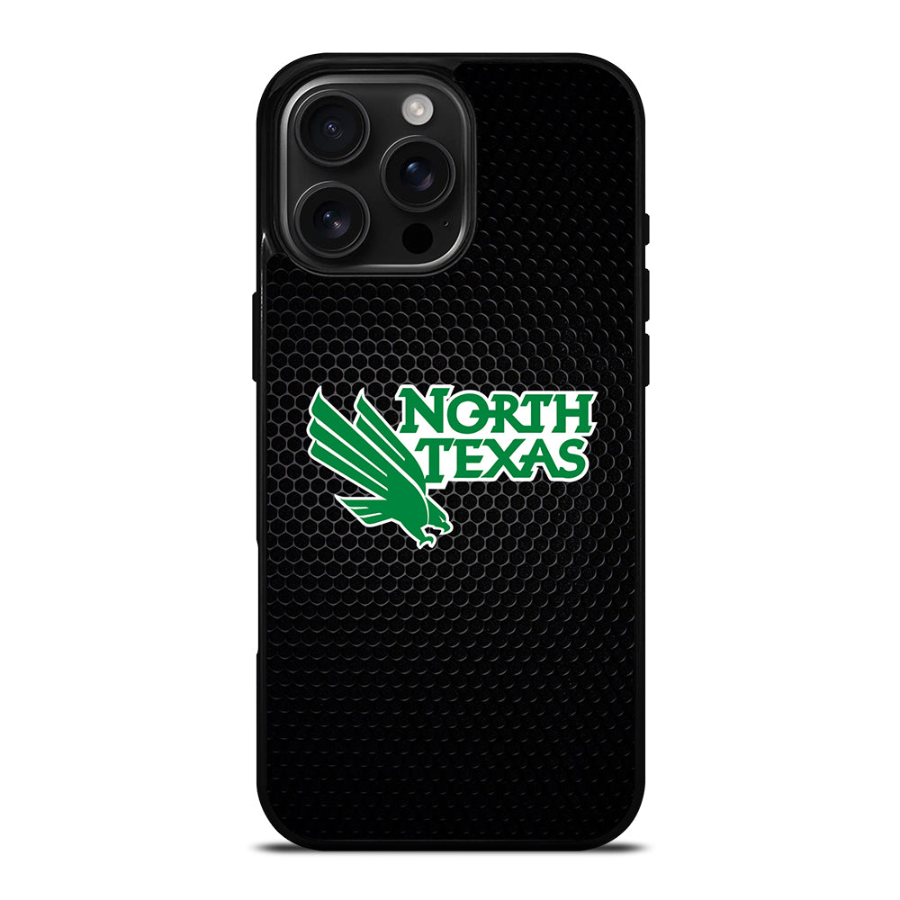 NORTH TEXAS MEAN GREEN METAL ICON iPhone 16 Pro Max Case Cover