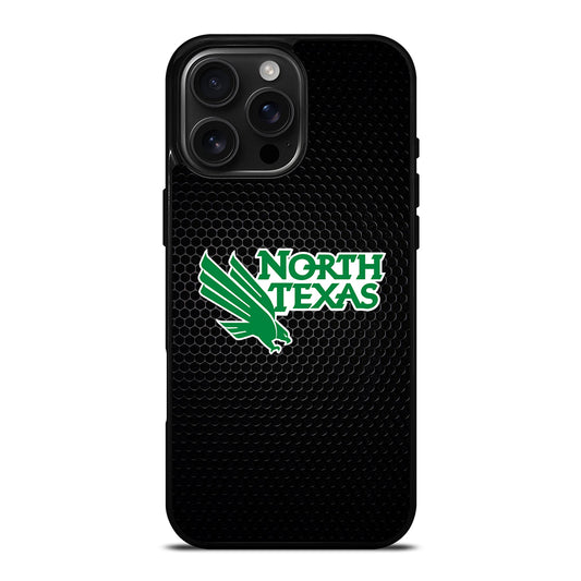 NORTH TEXAS MEAN GREEN METAL ICON iPhone 16 Pro Max Case Cover