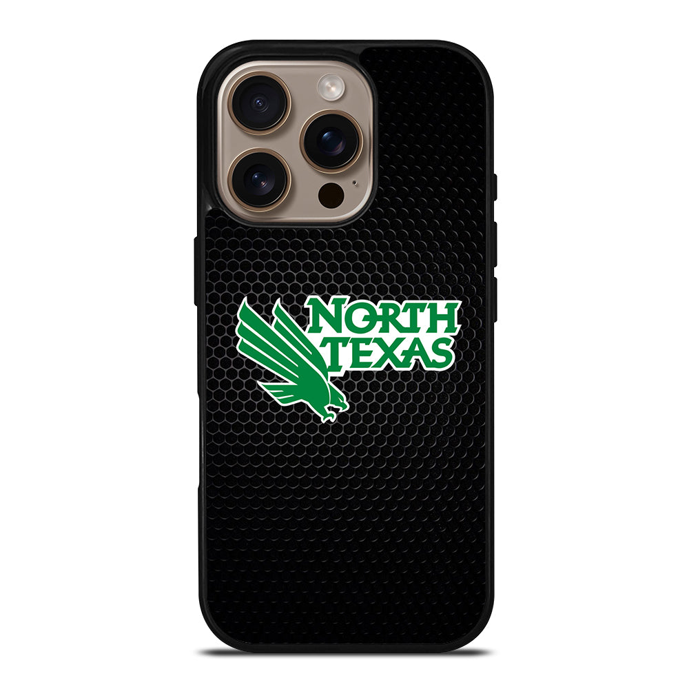 NORTH TEXAS MEAN GREEN METAL ICON iPhone 16 Pro Case Cover