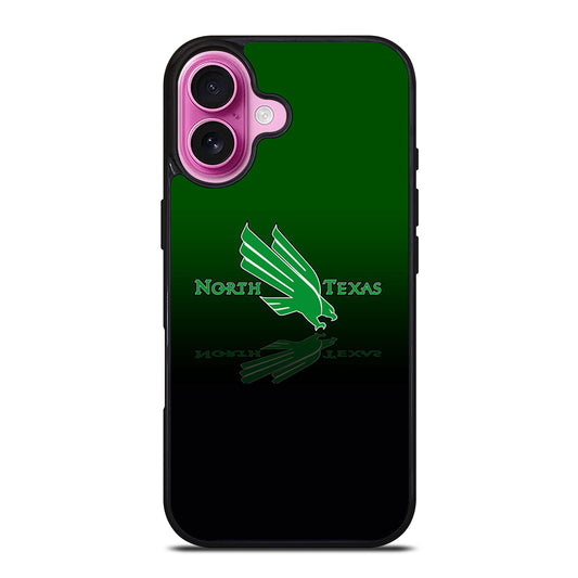 NORTH TEXAS MEAN GREEN NFL LOGO iPhone 16 Plus Case Cover