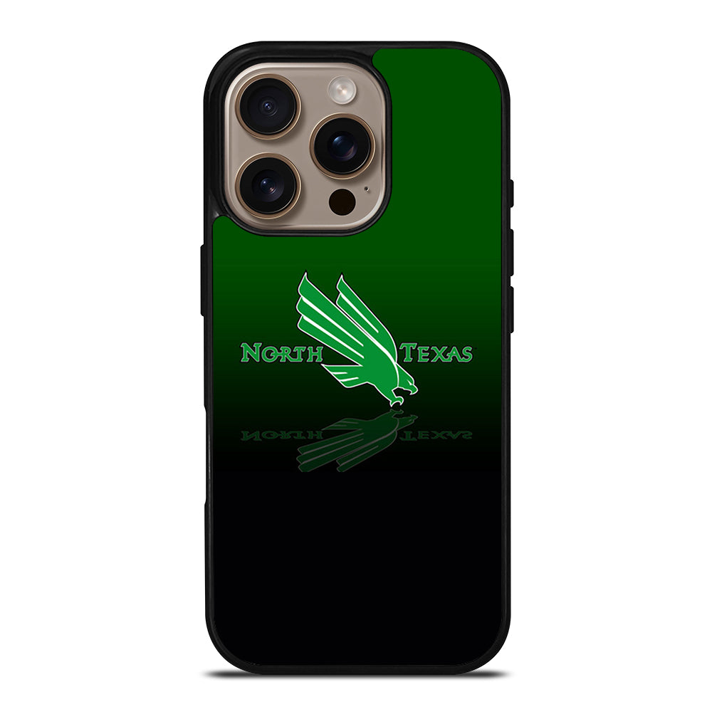 NORTH TEXAS MEAN GREEN NFL LOGO iPhone 16 Pro Case Cover