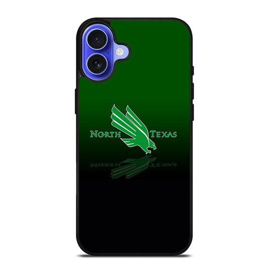 NORTH TEXAS MEAN GREEN NFL LOGO iPhone 16 Case Cover