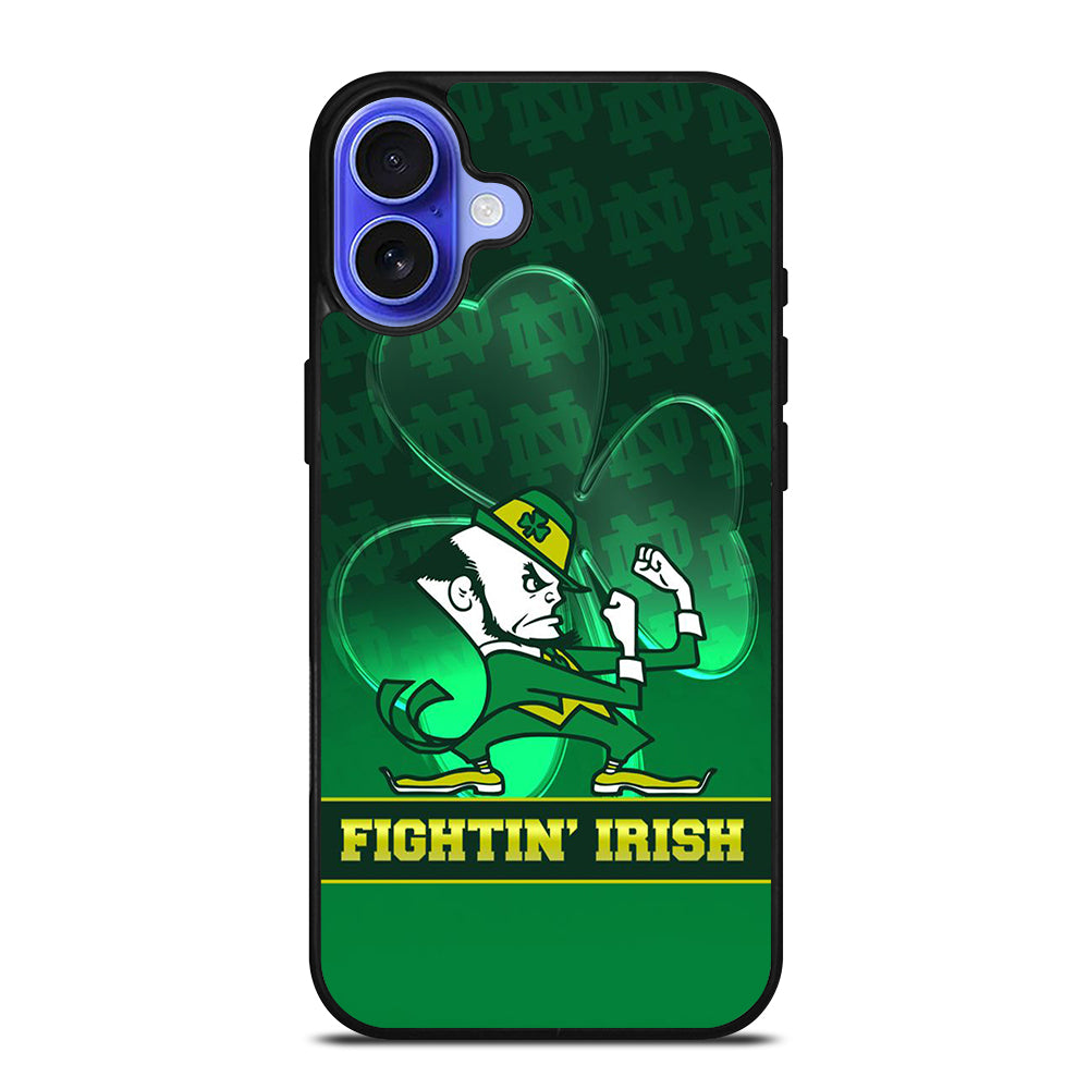 NOTRE DAME FIGHTING IRISH ND iPhone 16 Case Cover