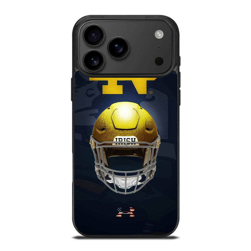 NOTRE DAME HELMET LOGO iPhone 17 Pro Max Case Cover