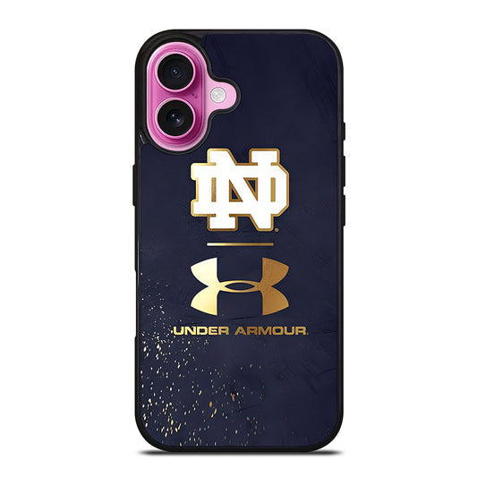 NOTRE DAME UNDER ARMOUR iPhone 16 Plus Case Cover