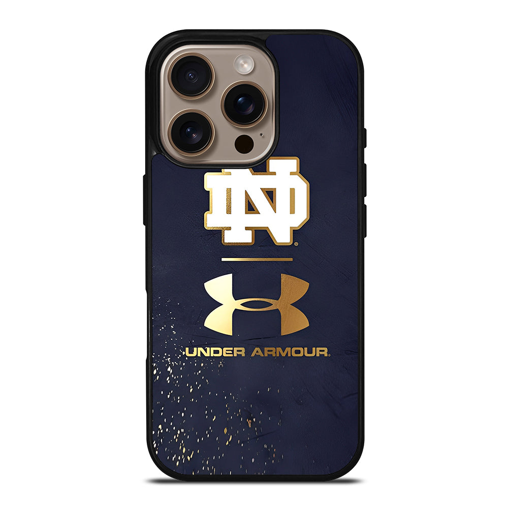 NOTRE DAME UNDER ARMOUR iPhone 16 Pro Case Cover