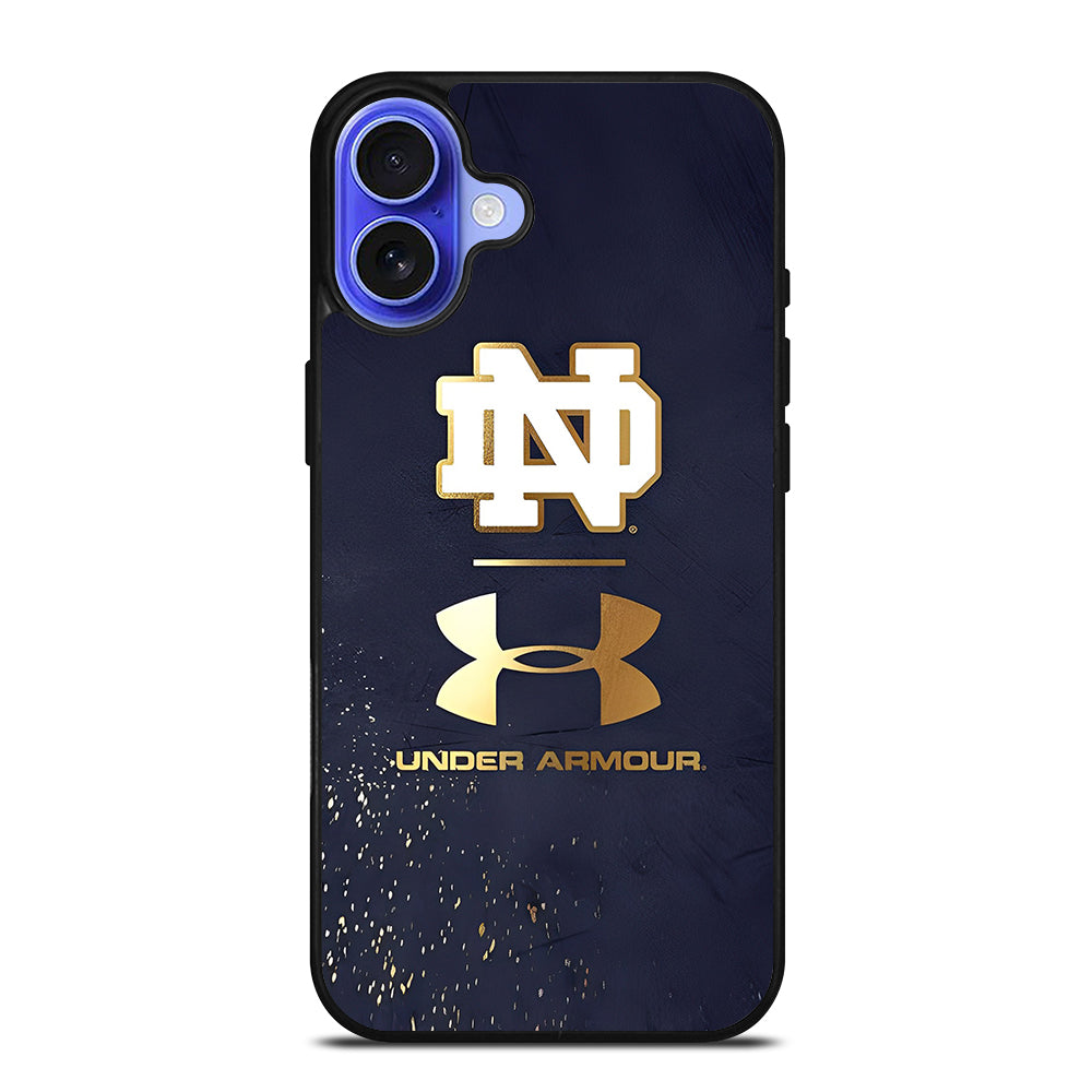 NOTRE DAME UNDER ARMOUR iPhone 16 Case Cover