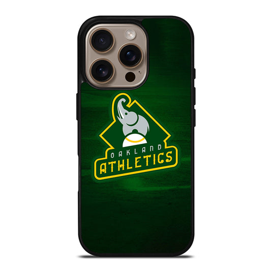 OAKLAND ATHLETICS LOGO MLB iPhone 16 Pro Case Cover