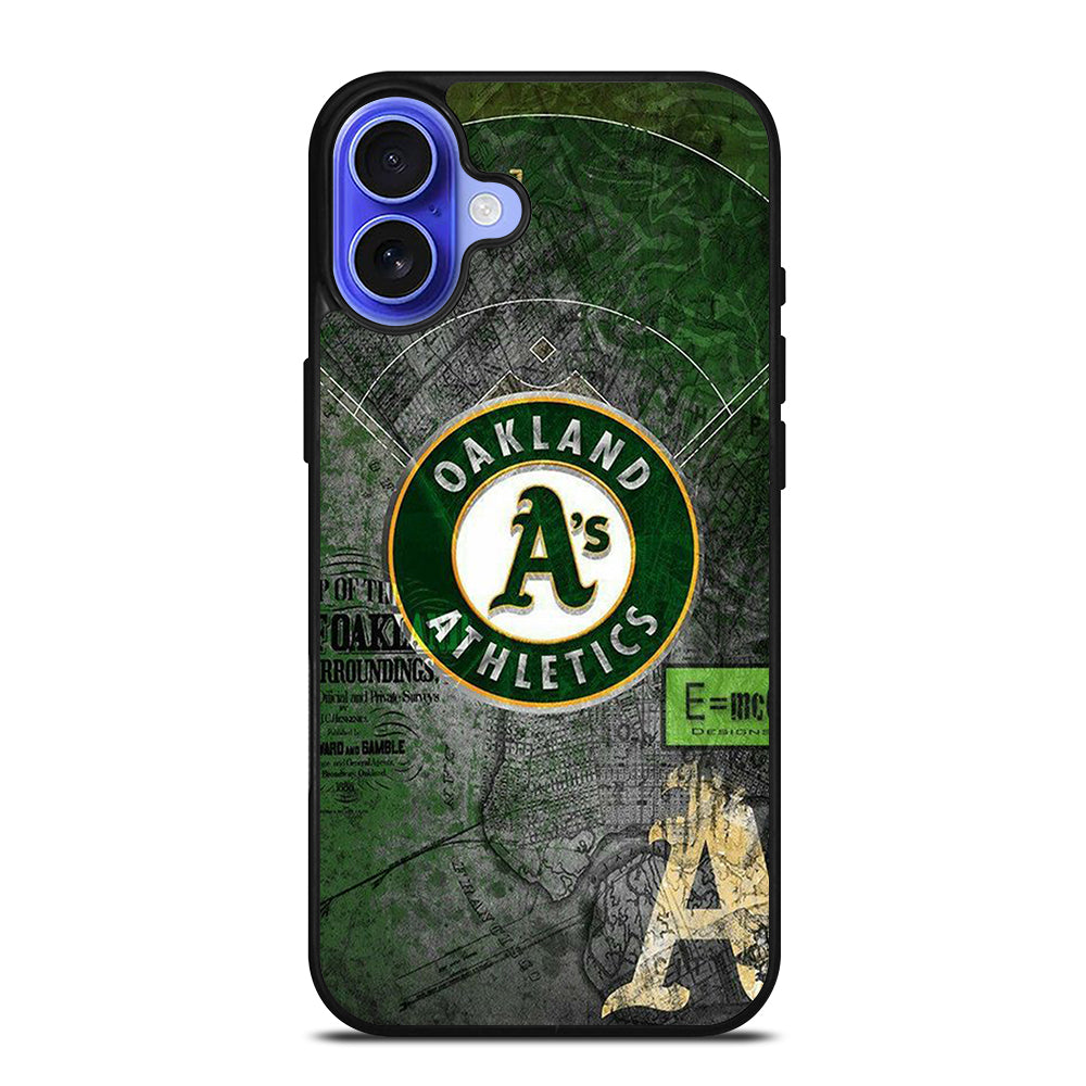 OAKLAND ATHLETICS MLB SYMBOL 2 iPhone 16 Case Cover