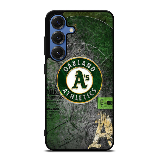OAKLAND ATHLETICS MLB SYMBOL 2 Samsung Galaxy S25 Case Cover