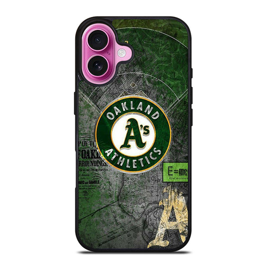 OAKLAND ATHLETICS MLB SYMBOL 2 iPhone 16 Plus Case Cover