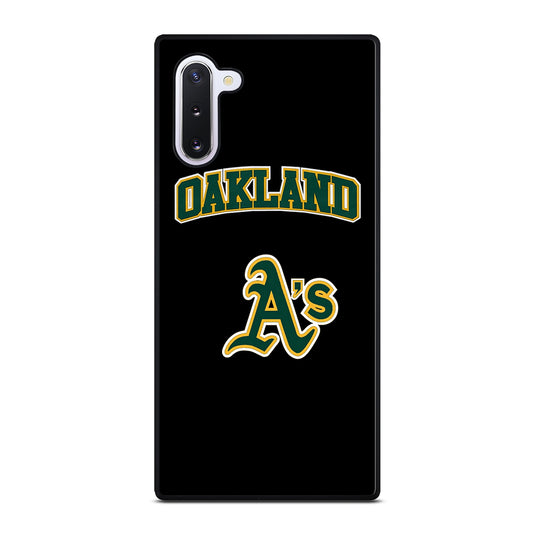 OAKLAND ATHLETICS SYMBOL Samsung Galaxy Note 10 Case Cover