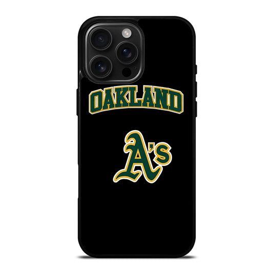 OAKLAND ATHLETICS SYMBOL iPhone 16 Pro Max Case Cover