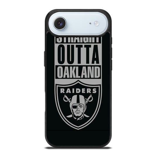 OAKLAND RAIDERS LOGO BLACK iPhone Air Case Cover