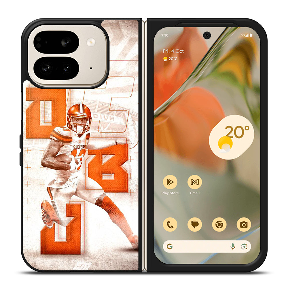 ODELL BECKHAM Jr NFL TEAM Google Pixel 9 Pro Fold Case Cover