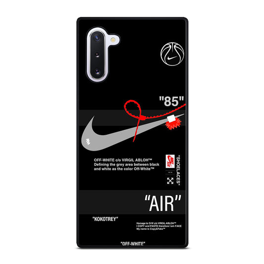 OFF WHITE NIKE Samsung Galaxy Note 10 Case Cover