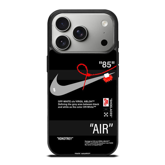 OFF WHITE NIKE iPhone 17 Pro Case Cover