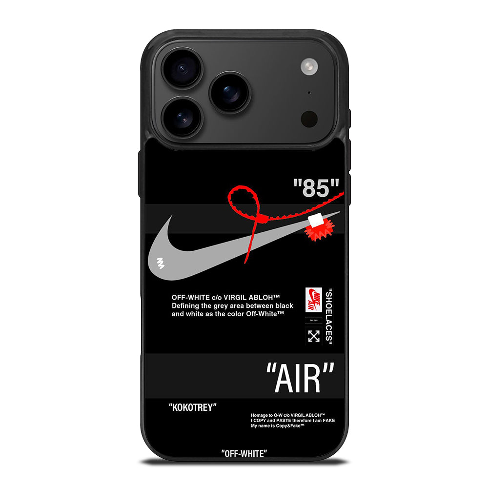 OFF WHITE NIKE iPhone 17 Pro Max Case Cover