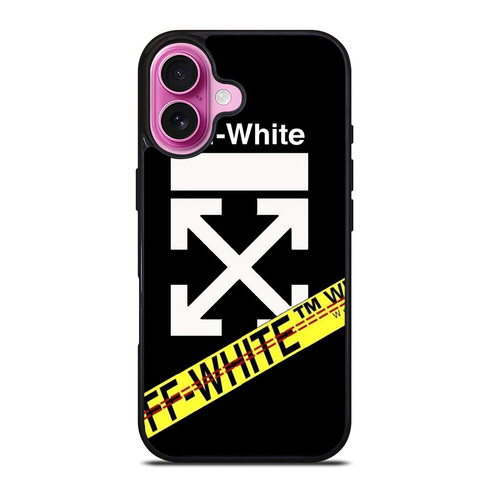 OFF WHITE iPhone 16 Plus Case Cover
