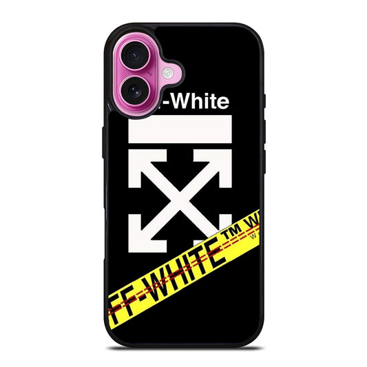 OFF WHITE iPhone 16 Plus Case Cover