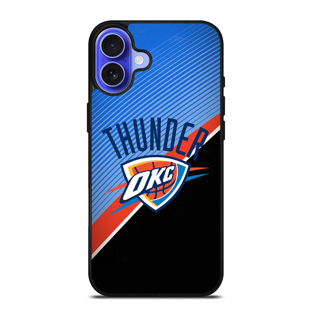 OKLAHOMA CITY THUNDER NBA ICON iPhone 16 Case Cover
