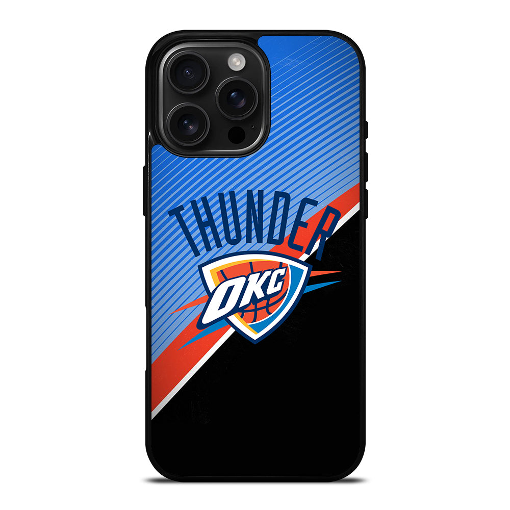 OKLAHOMA CITY THUNDER NBA ICON iPhone 16 Pro Max Case Cover