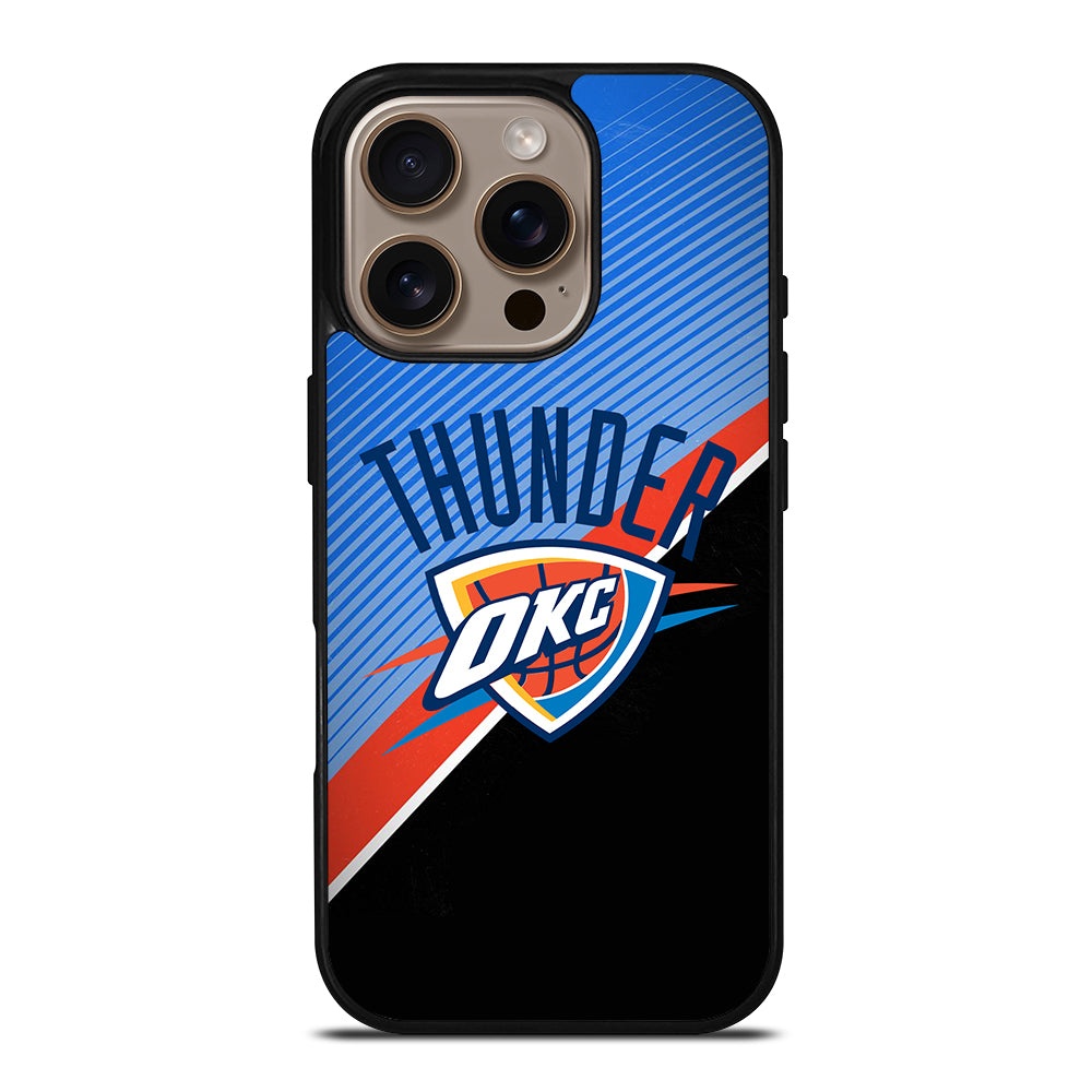 OKLAHOMA CITY THUNDER NBA ICON iPhone 16 Pro Case Cover