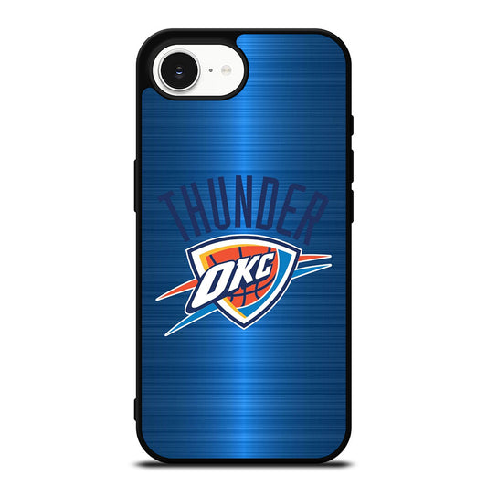 OKLAHOMA CITY THUNDER NBA LOGO iPhone 16e Case Cover