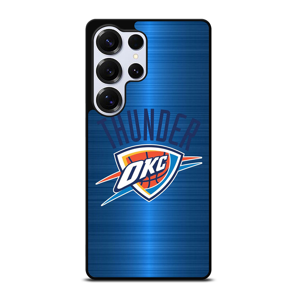 OKLAHOMA CITY THUNDER NBA LOGO Samsung Galaxy S25 Ultra Case Cover
