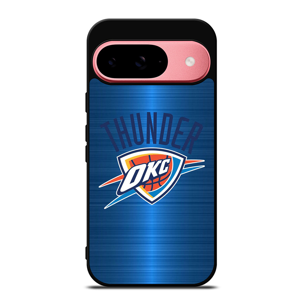 OKLAHOMA CITY THUNDER NBA LOGO Google Pixel 9 Case Cover