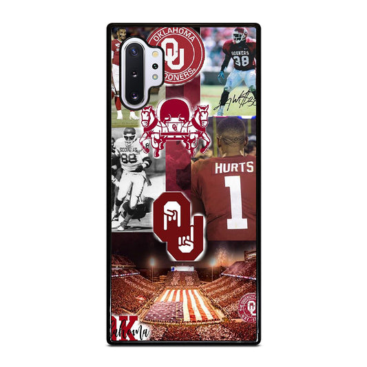 OKLAHOMA SOONERS FOOTBALL Samsung Galaxy Note 10 Plus Case Cover