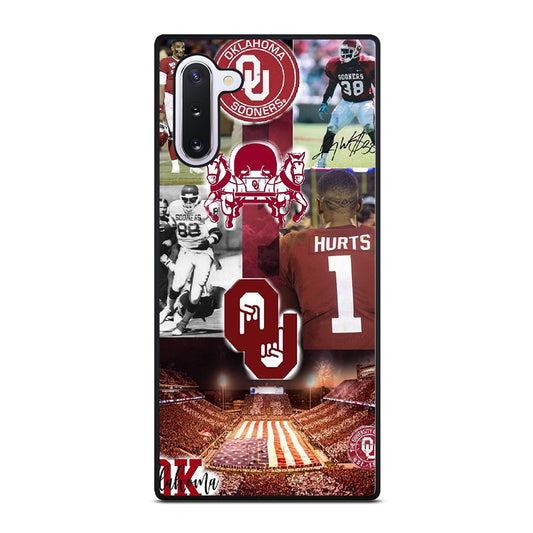 OKLAHOMA SOONERS FOOTBALL Samsung Galaxy Note 10 Case Cover
