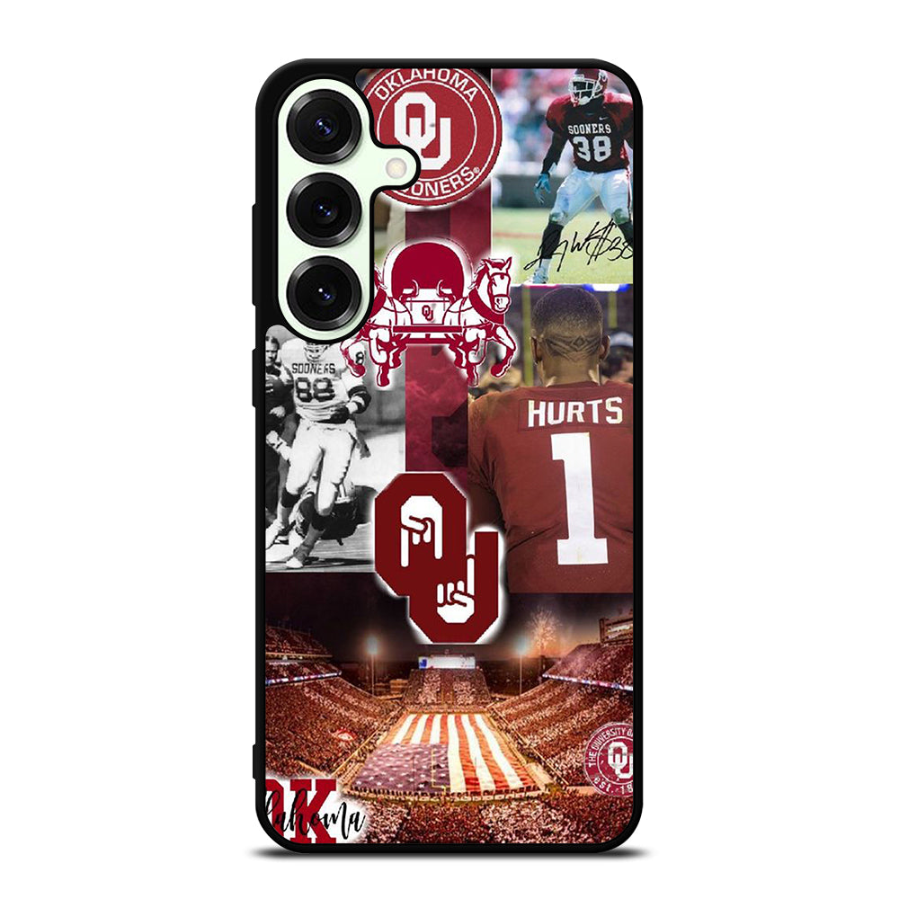 OKLAHOMA SOONERS FOOTBALL Samsung Galaxy S25 Plus Case Cover