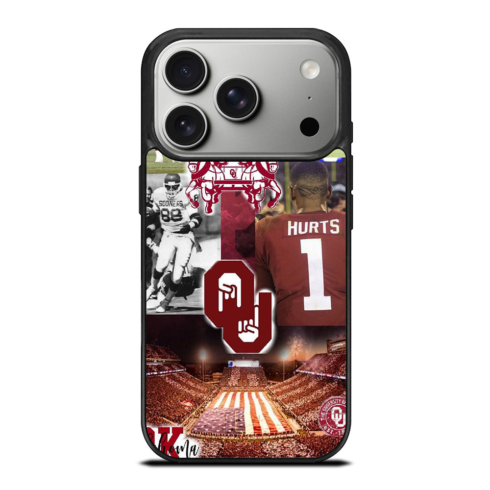 OKLAHOMA SOONERS FOOTBALL iPhone 17 Pro Case Cover