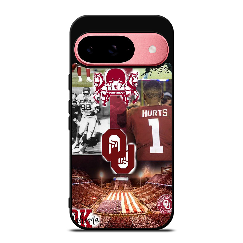 OKLAHOMA SOONERS FOOTBALL Google Pixel 9 Case Cover