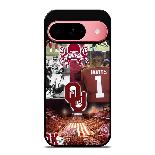 OKLAHOMA SOONERS FOOTBALL Google Pixel 9 Case Cover