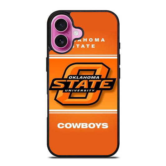 OKLAHOMA STATE COWBOYS SYMBOL iPhone 16 Plus Case Cover