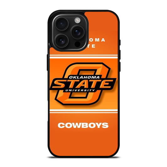 OKLAHOMA STATE COWBOYS SYMBOL iPhone 16 Pro Max Case Cover
