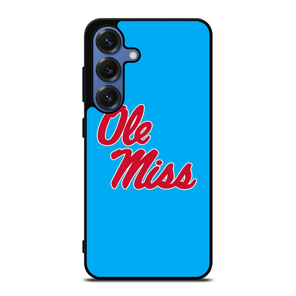 OLE MISS UNIVERSITY FOOTBALL LOGO Samsung Galaxy S26 Case Cover
