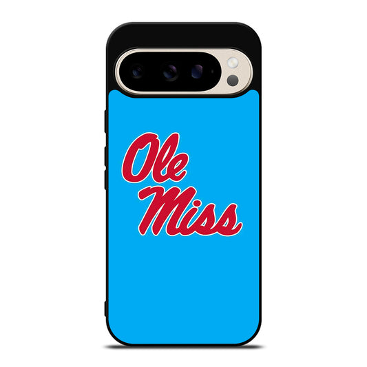 OLE MISS UNIVERSITY FOOTBALL LOGO Google Pixel 9 Pro Case Cover