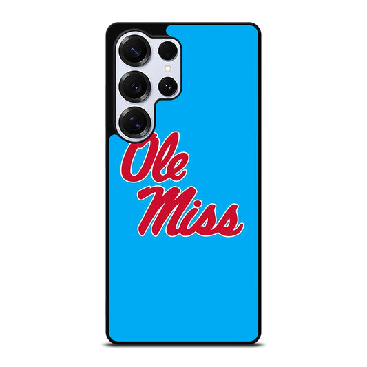 OLE MISS UNIVERSITY FOOTBALL LOGO Samsung Galaxy S25 Ultra Case Cover