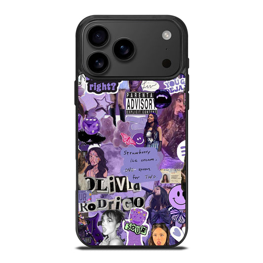 OLIVIA RODRIGO COLLAGE iPhone 17 Pro Max Case Cover