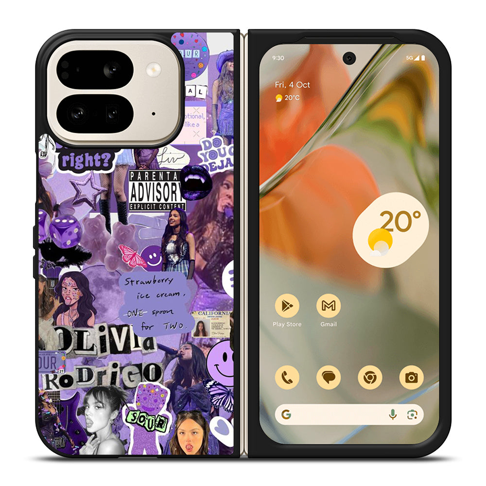 OLIVIA RODRIGO COLLAGE Google Pixel 9 Pro Fold Case Cover