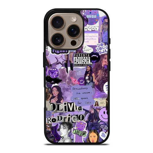OLIVIA RODRIGO COLLAGE iPhone 16 Pro Case Cover