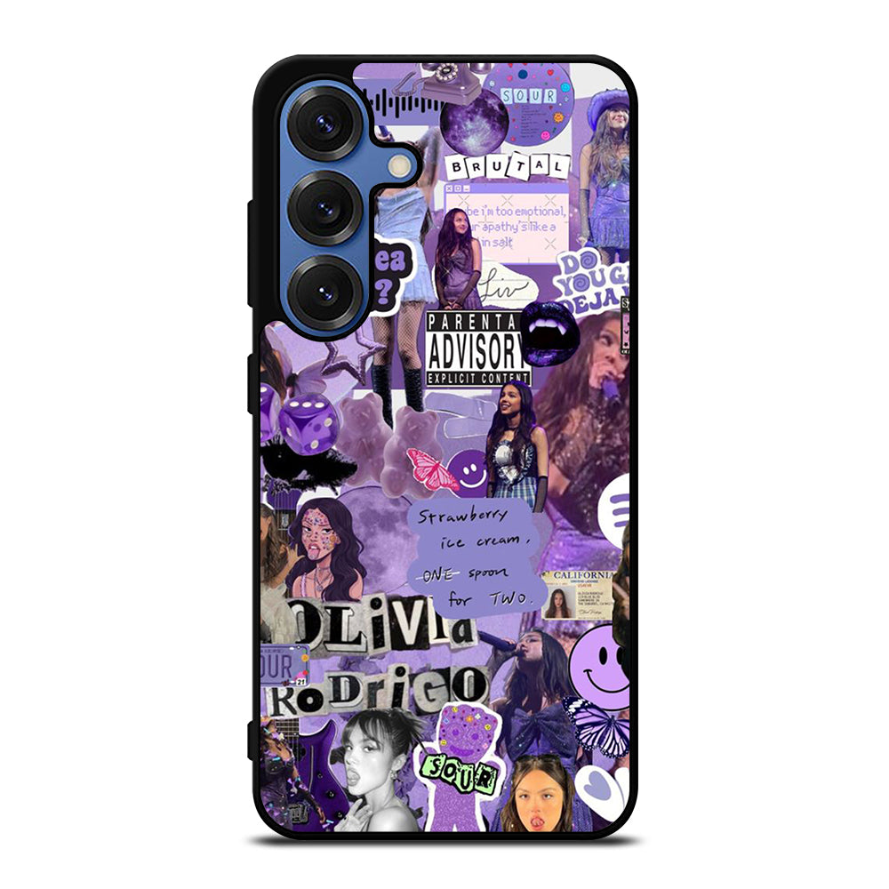 OLIVIA RODRIGO COLLAGE Samsung Galaxy S26 Case Cover