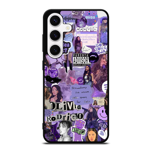 OLIVIA RODRIGO COLLAGE Samsung Galaxy S24 Case Cover