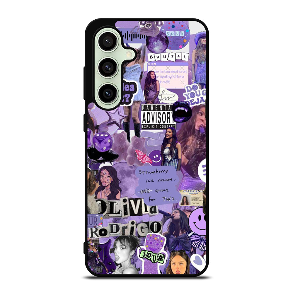 OLIVIA RODRIGO COLLAGE Samsung Galaxy S24 FE Case Cover
