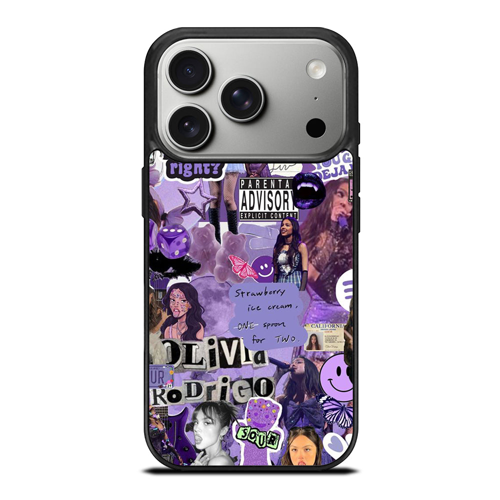 OLIVIA RODRIGO COLLAGE iPhone 17 Pro Case Cover